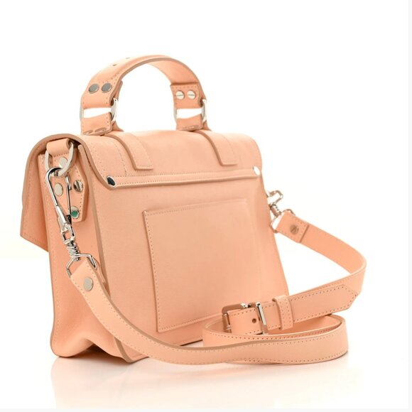 Proenza Schouler  Lambskin Tiny PS1 Satchel Peach NWT - Picture 3 of 10